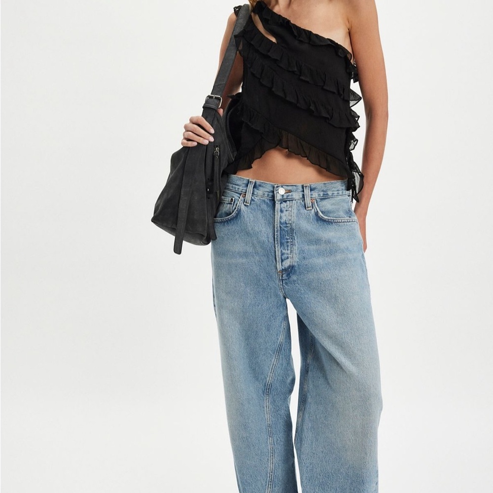 AGOLDE TWIST LOW SLUNG BAGGY